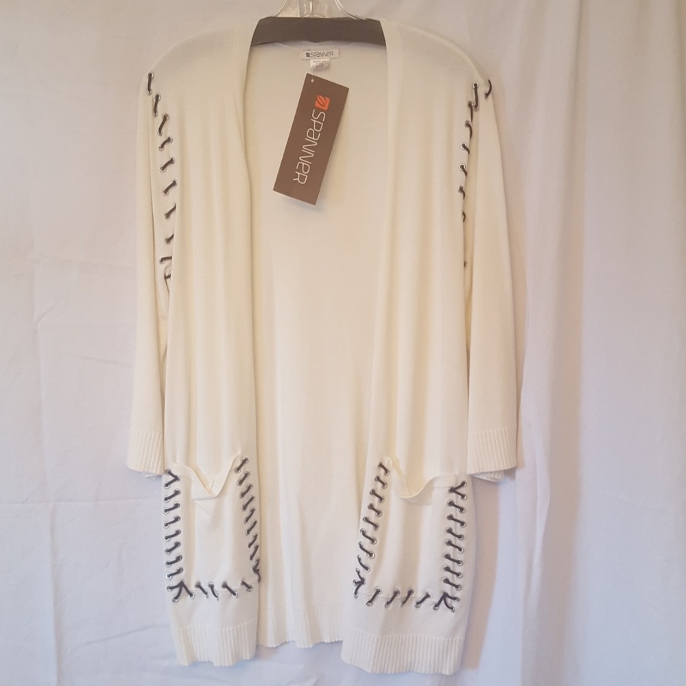 Spanner long cardigan sweater. NWT.